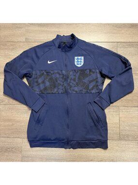 Nike England Anthem Jacket Navy Full Zip CI8400-410 | Men's Size L